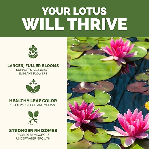 Lotus Fertilizer, Complete Lotus Plant Food, 8 oz (250mL)