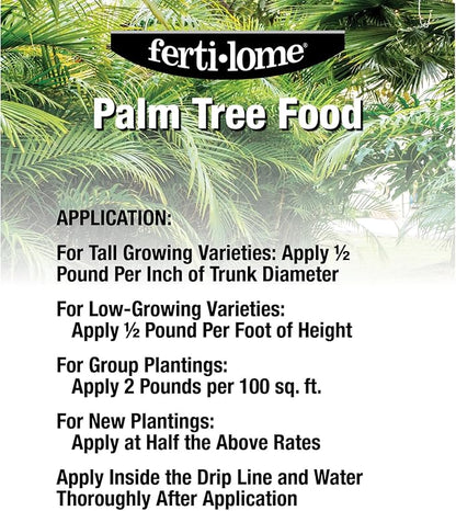 Fertilome (10726) Palm Tree Food 10-4-10 (20 lbs.)