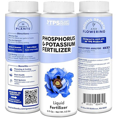 Phosphorus and Potassium Fertilizer, Complete Liquid Phosphorus and Potassium for Plants, 32 oz (1 Quart)