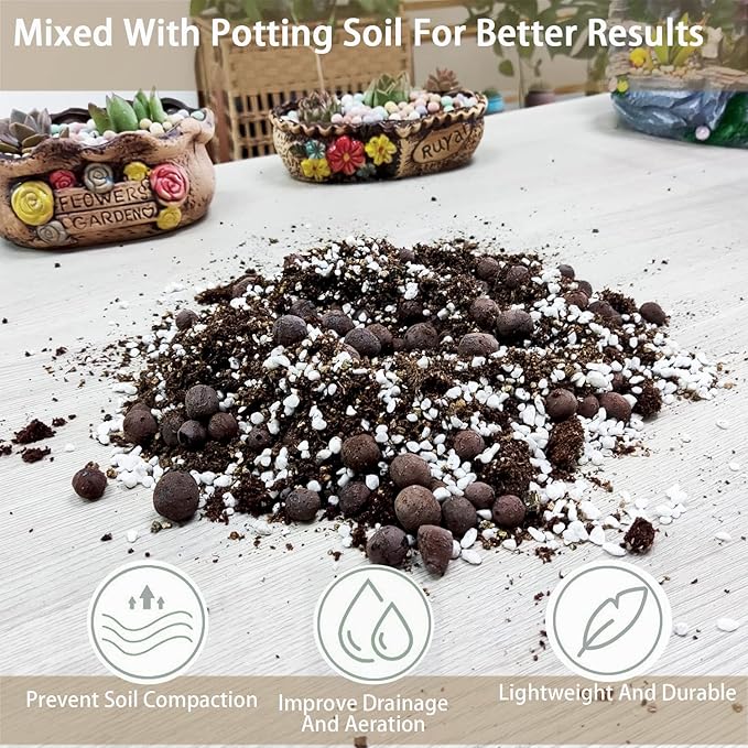 Natural Coarse Vermiculite 15QT for Plants Organic Occurring Mineral Potting Mix Medium for Potted Plants, Hydroponics, Terrariums, Orchids, Mushroom Or Reptile Habitats