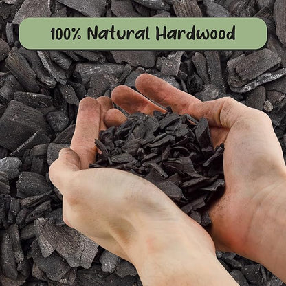 Soil Sunrise Horticultural Charcoal for Indoor Plants (30 Quarts) Hardwood Soil Additive for Orchids, Terrariums, and Gardening