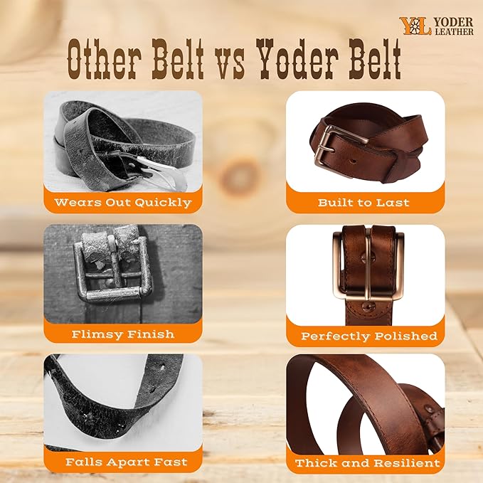 Amish Made Western Leather Tool Belt