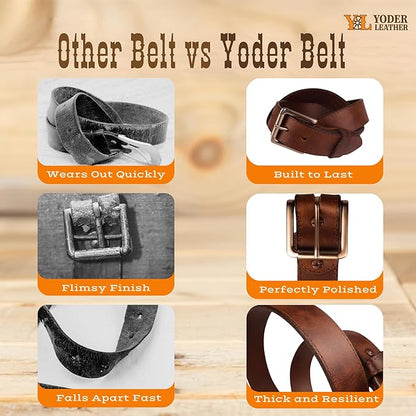 Amish Made Western Leather Tool Belt