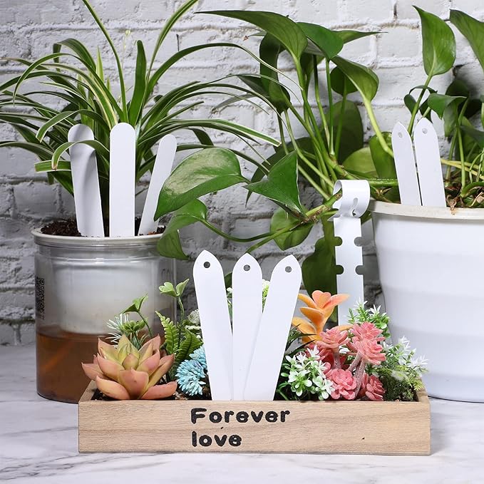 200Pcs Plastic Plant Labels Wrap Around Tree Tags, Adjustable Hanging Plant Tags, Nursery Garden Labels Name for DIY, Identification Stakes