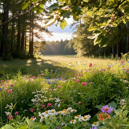 Wildflower Mix Seeds - 1000 Count, Easy to Grow, Colorful Wildflower Seeds for Garden, Lawn & Containers, Pollinator Friendly