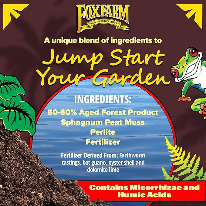 FoxFarm Happy Frog Potting Soil, 2cu ft (Pack of 10) - for Indoor/Outdoor Container Plants, Improves Root Efficiency, pH Adjusted for Optimal Nutrient Uptake - Contains Mycorrhizae and Humic Acids