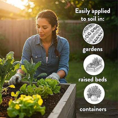 Down To Earth All Natural Fertilizers Organic Acid Mix - Plant Food for Blueberries, Raspberries, Azaleas and Rhododendrons 4-3-6, 15 lb