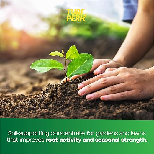 Flower Perk Amino Acid Flower Formula – 16 fl oz – Concentrate Makes Up to 16 Gallons – Amino Acid Plant Formula – for Flowers & Bedding Plants – Safe for Pets