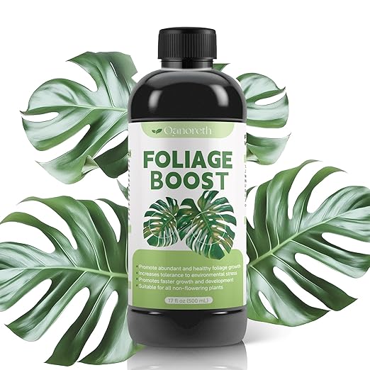 Foliage Fertilizer—Tropical Plant Fertilizer Precision Formula for Monstera, Philodendron, Alocasia, Calathea, Ferns & All Indoor Houseplants, MonsteraFertilizer for Foliage Green Growth& Strong Roots