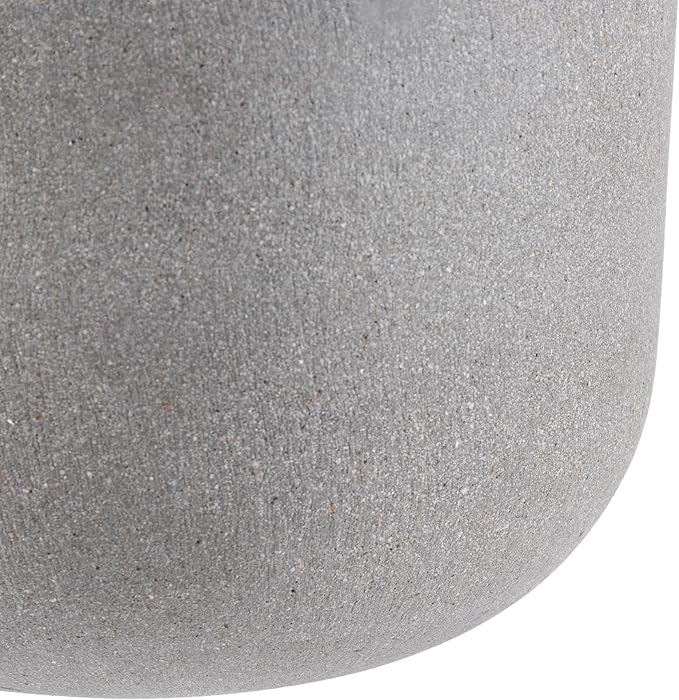Safavieh Outdoor Collection Rancer Light Grey Concrete Planter (Fully Assembled)