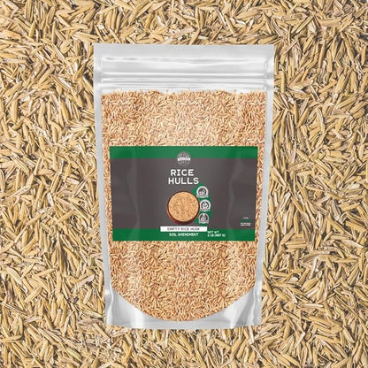 Birch & Meadow Rice Hulls, 2 lb, Gardening, Planters, Substrate