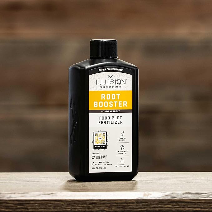 Root Booster Fertilizer Formula | All-in-One Food Plot for Deer - 1/4 Acre Coverage