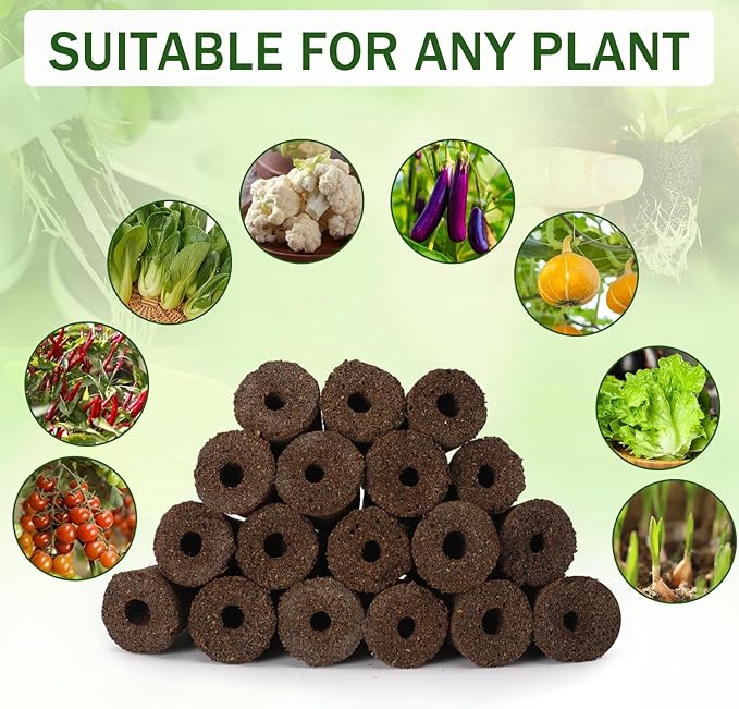 DECYOOL Garden Seed Pods, 48pcs Hydroponic Pods Kit:Grow Anything Kit with 12 Grow Baskets,12 Grow Sponges, 12 Pod Labels,12 Grow Domes