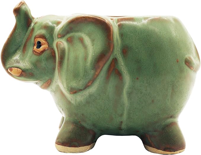 Cotta Planters Cute Animal Succulent Planter Pots 3 Pack Sheep Planter Elephant Pot Owl Planter with Drainage Hole for 2" Small Plants