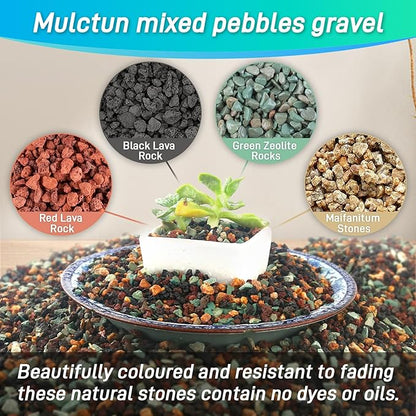 45Lb Horticultural Lava Rock-Lava Rocks for Plants,Succulent Soil Amendment,Decorative Cactus Soil Potting Mix,Volcanic Rock for Aquarium Fairy Gardening Top Dressing Plant Drainage