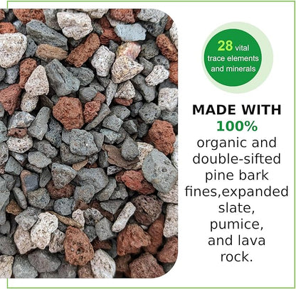 Bonsai Soil Mix by Tinyroots - All Purpose Bonsai Soil Mix Ready to Use Blend, Used for All Varieties of Bonsai Trees, 2.25 Quarts
