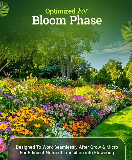 FoxFarm Cultivation Nation Bloom Fertilizer, 0-5-4 - Part 3 of FoxFarm 3-Part Feeding Program for Bud Development - Liquid Plant Food for Transition to Flowering and Harvest - 1 Pint
