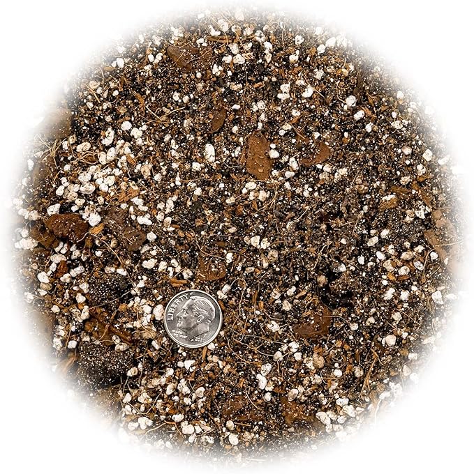 Gardenera Premium Aroid Potting Mix - 4 Quart - Soil Free Blend for Aroids - Growing Medium for House Plant