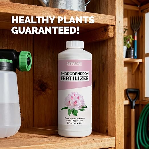 Rhododendron Fertilizer – Liquid Rhododendron Plant Food for Healthy Growth & Vibrant Blooms, 8 oz (250 mL)