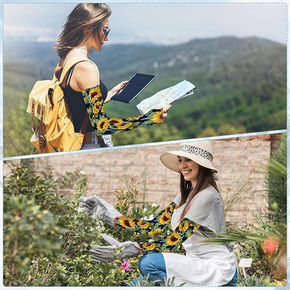Gardening Sleeves for Women Farm Sun Protection Thorn Proof Cooling Arm Sleeves to Cover Arms for Garden Sports