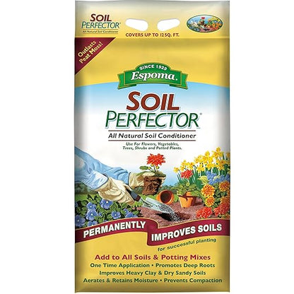 Espoma Soil Perfector Permanently Improves All Soils. A Simple One Time Application Prevents Compaction and Promotes Plant Root Growth.30 lb. Bag. Pack of Three