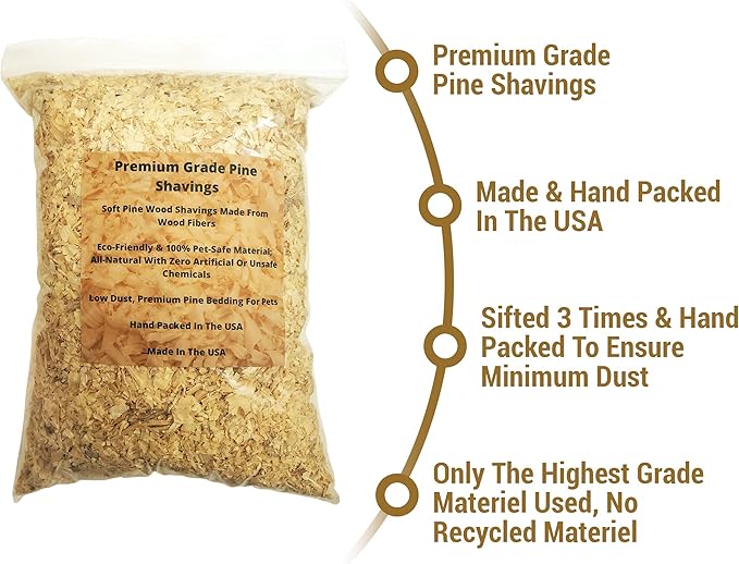 Garden Soils, Mulches and Rocks (Pine Shavings, 4 Quarts)