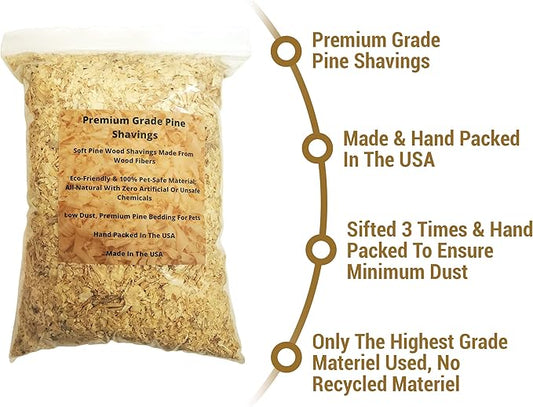Garden Soils, Mulches and Rocks (Pine Shavings, 8 Quarts)