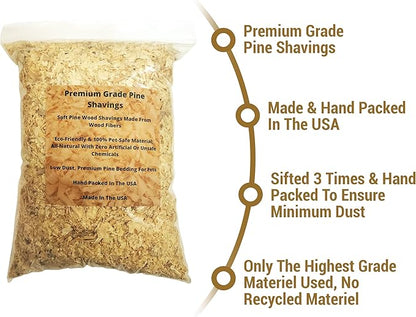 Garden Soils, Mulches and Rocks (Pine Shavings, 1 Quart)