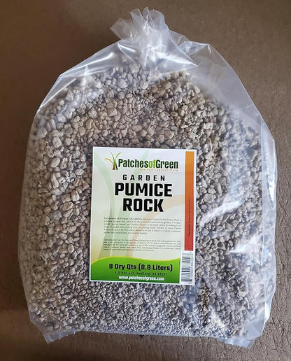 Pumice Garden Rock 2 Gallons 8 Quarts for Soil Amendment Bonsai & Succulents