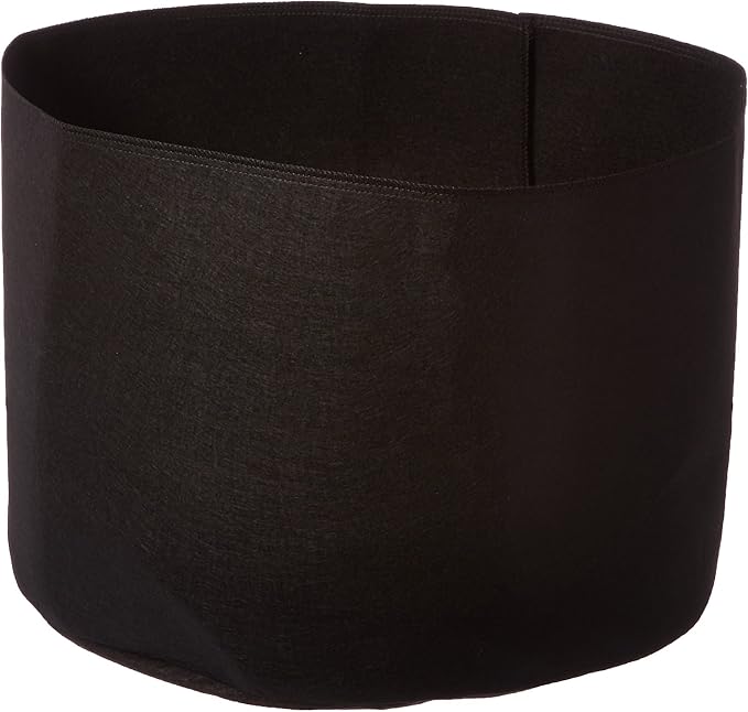 Gro Pro Premium Round Fabric Pot 15 Gallon, Black
