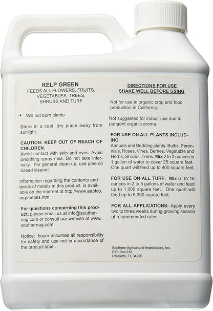 Kelp Green Liquid Organic Plant Food (Quart)