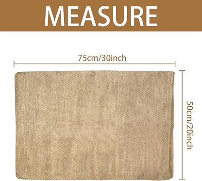 Large Burlap Bags 20x30 Inch Natural Jute Single Burlap Sacks, Reusable Plant Grow Bags Root Vegetable Holders, Strong Potato Sacks for Gardening Planting Food Storage,Outdoor Games for Kids
