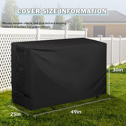 Outdoor Raised Garden Bed Cover for Best Choice Products 48 x 24 x 30 Inches Raised Garden Bed, Outdoor Planter Box Stand Cover for Mobile Elevated Wood Planter/Planting Bed