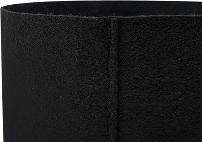 5 Pack 2 Gallon Grow Bags - Black Breathable Fabric Pots Heavy Duty Aeration Fabric Pots Thickened Nonwoven Fabric Pots Plant Grow Bags with Handle