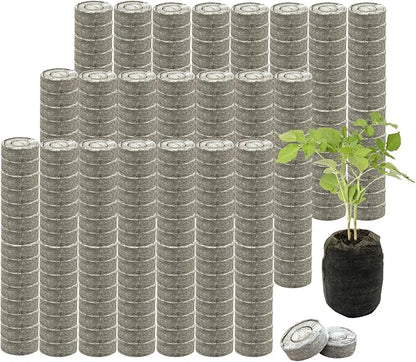 150 Pcs 30mm Peat Pellets Seed Starter Soil,Compressed Seed Starting Soil for Seed Starting of Plants, Fruits, Vegetables, Flowers, Easy Planting and Transplanting for Efficiency (150)