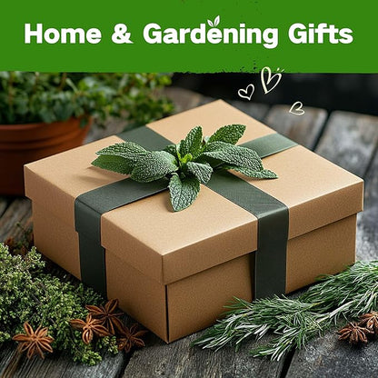 Lush&Dew Deer-Resistant Heirloom Seed Bank, Gardening Gifts for Women Men, 16 Varieties of Non-GMO Seeds for Planting Perennials Annuals Flowers, Pollinator Friendly Garden (USDA Zone 3-10)