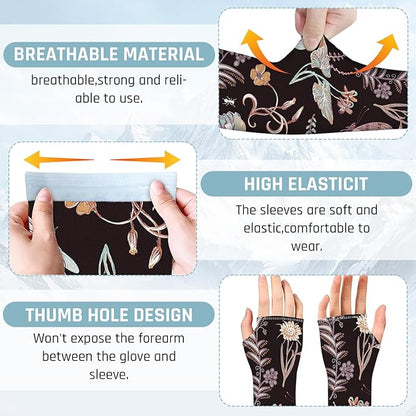 Gardening Sleeves for Women Farm Sun Protection Thorn Proof Cooling Arm Sleeves to Cover Arms for Garden Sports