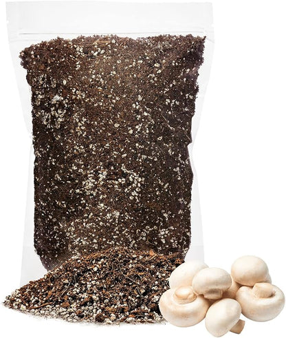 Premium Organic Potting Soil for Mushrooms by Gardenera - (1 Quart Bag)