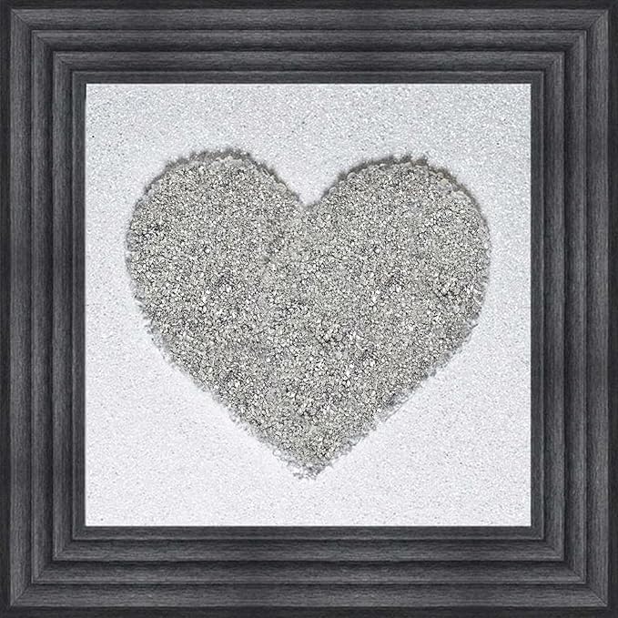HappyFiller 1.3 LB Fine Silver Crushed Glass Sand 1-2mm,Broken Pieces Terrarium Mini Stone for Resin Arts,Nail Glitter,Craft Paint Coaster and Other Project,Plant Soil Cover,Vase Filler,Candle Holder