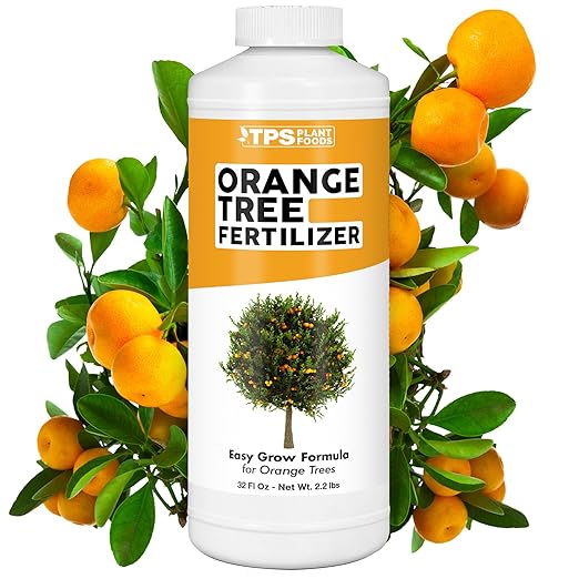 Orange Tree Fertilizer, Complete Liquid Orange Tree Citrus Plant Food, 32 oz (1 Quart)