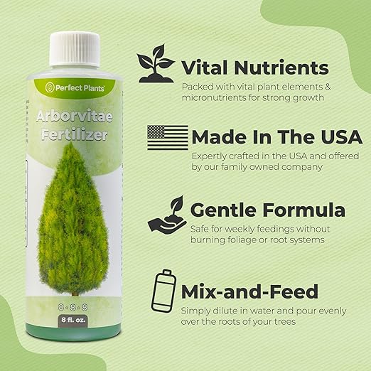 Liquid Arborvitae Fertilizer by Perfect Plants (8oz)