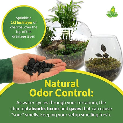 Josh's Frogs Sprig & Stone Horticultural Charcoal (1 Quart)