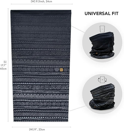 Performance neck gaiter - UPF50+ Ultra Soft & Breathable all season sport mask for Men and Women