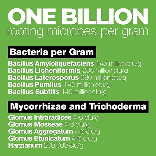 TPS Nutrients Billions - Mycorrhizal Fungi Root Inoculant for Plants - Water-Soluble with Mycorrhizae, Bacteria & Trichoderma, 8 oz (1/2 Pound)