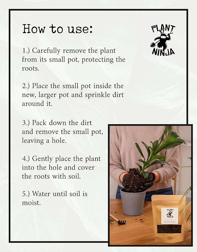 Ultimate Soil Blend - Potting Soil for 8" Pot, Indoor & Outdoor Plants, Gardening Supplies with Perlite