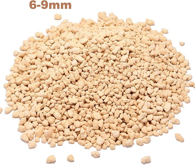 2lb Japanese Kanuma Soil 6-9mm Medium Grain for Acid-Loving Plants - Ideal for Bonsai, Azaleas, Hydrangeas & Blueberries,Succulent - Fast Drainage, PH Balanced (Natural, No Additives)