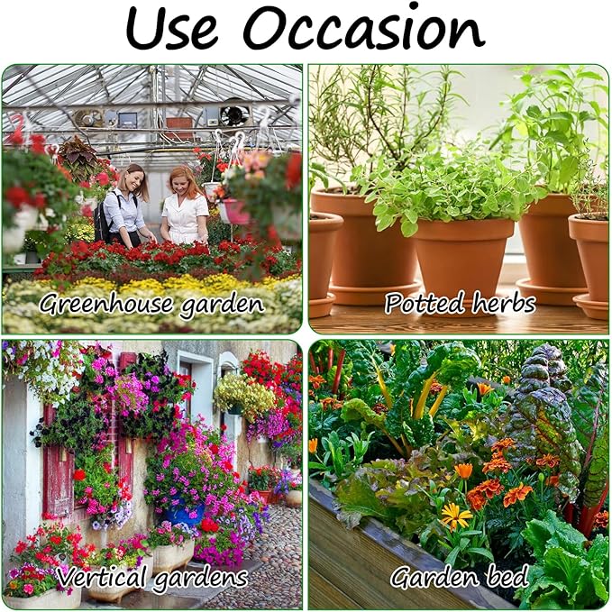 100 Pcs Large Plastic Plant Labels, 12.2 Inch White T-Type Waterproof Garden Markers for Pots, Flowers, Vegetables, Nursery and Outdoor Use