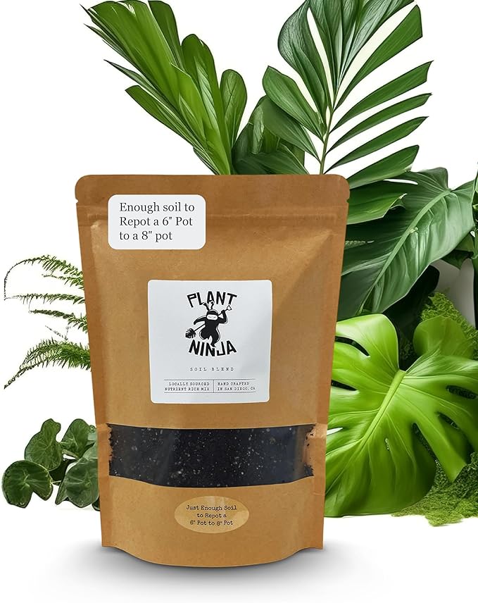 Ultimate Soil Blend - Potting Soil for 8" Pot, Indoor & Outdoor Plants, Gardening Supplies with Perlite