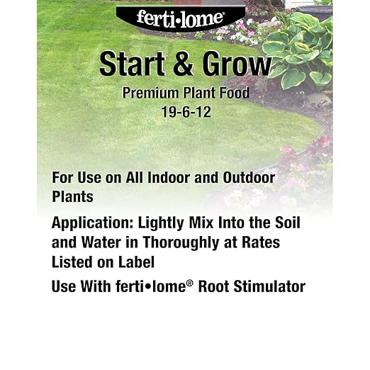Fertilome (13747) Start & Grow Premium Plant Food 19-6-12 (10 lbs.)
