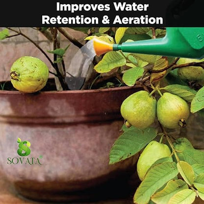Sovata® Guava Growth Food, Powerful Organic Fertilizer for Fast Growth and Heavy Fruiting of Guava Plants. (900 gm)